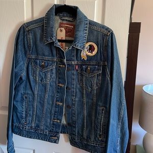 Levi’s Washington Redskins Jean jacket